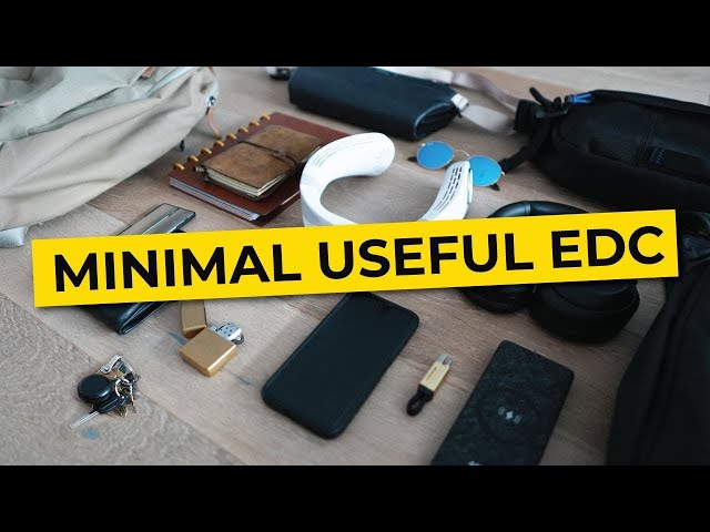 Realistic USEFUL minimalist EDC GEAR I ACTUALLY use