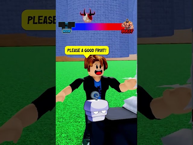 ZOOMY Became a BULLY Who Hunts Bacons in BLOX FRUITS ! #roblox  #shorts