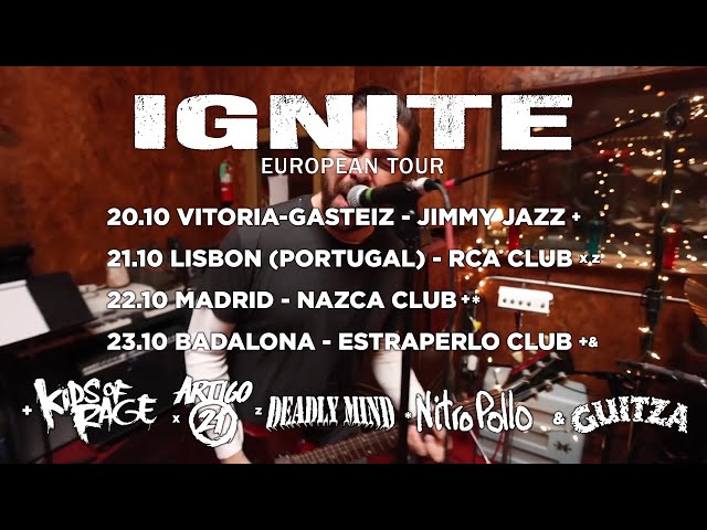 IGNITE Europeran TOUR (20-23/10/2022) HFMN CREW // On The Ropes