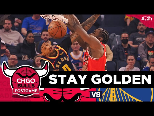 Nikola Vucevic scores just 9 points in Chicago Bulls blowout loss to Warriors | CHGO Bulls Podcast