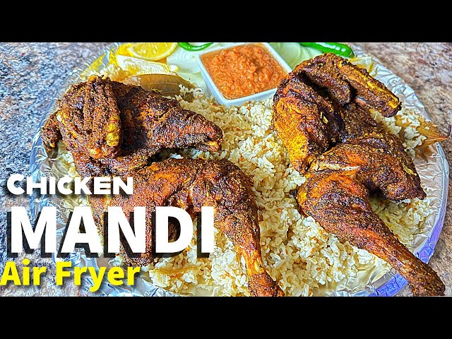 Whole Chicken Mandi Made In An Air Fryer! 1 Hour secret