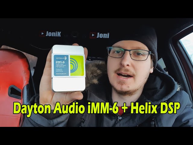 Car Audio System Tuning With Dayton Audio IMM-6 RTA Mic & Helix DSP PC Tool (ENG subtitles)