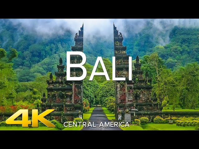 BALI (4K UHD) - Relaxing Music Along With Beautiful Nature Videos for 4K 60fps HDR (ULTRA HD)