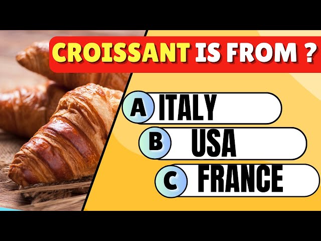 Guess the Country by National Food | Food Quiz