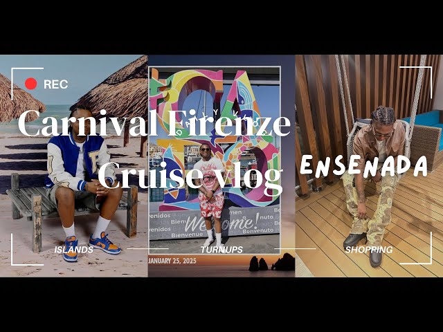 Carnival Firenze Cruise Vlog ( Sea Day & Ensenada )