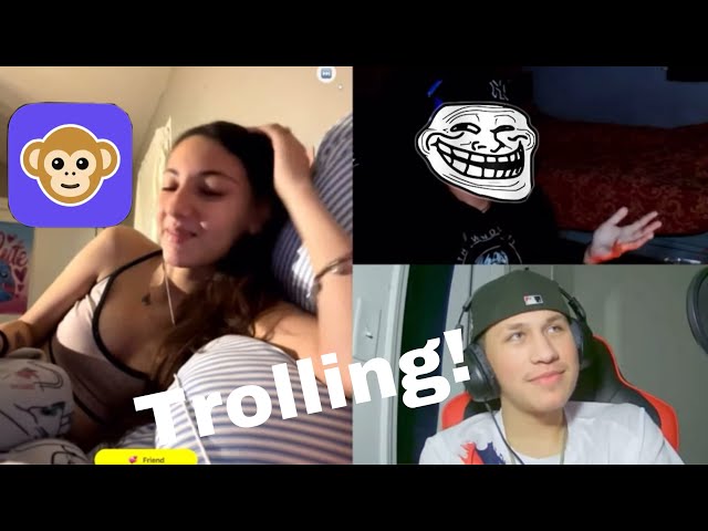 We TROLLED To The Next Level On The Monkey App! (TOO FUNNY)