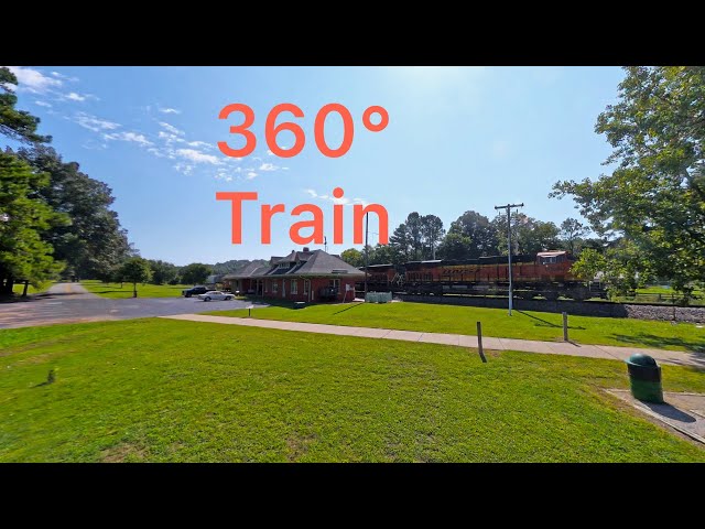 Train At Park 8K HDR 360