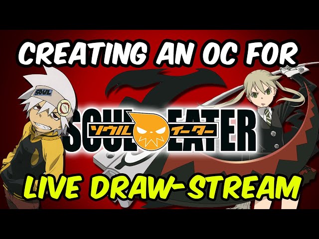 Soul Eater Anime! Original Character Design Challenge, copic marker illustration, viewers vote.