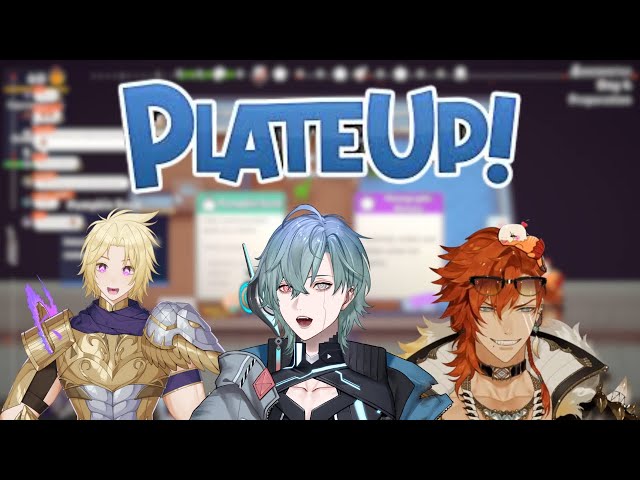 Highlights of "Plate Up! Stream" with Ryzar, Nix and Athena