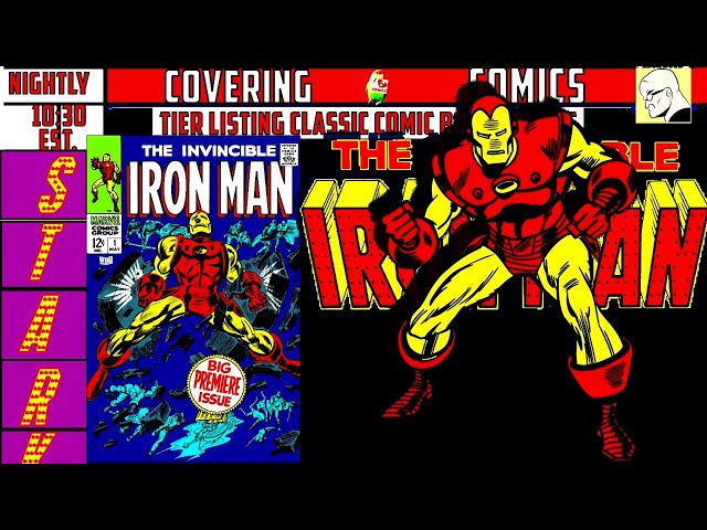 Ranking Iron man Comic book Covers - Tier List Ep. 67