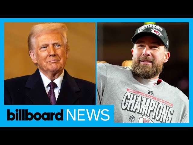 Travis Kelce’s Thoughts On Donald Trump Attending Super Bowl | Billboard News