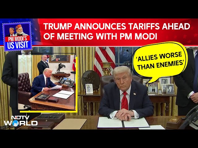 Trump New Tariffs | 'Allies Often Worse Than Enemies': Trump Announces Reciprocal Tariffs