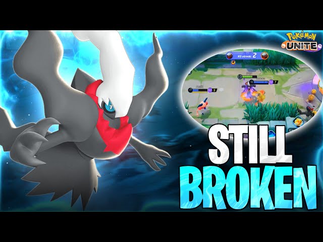 Darkrai the BROKEN One 😈😈| Montage |Pokémon UNITE | #rtex #pokemonunite #pokemon #Gameplay #darkrai