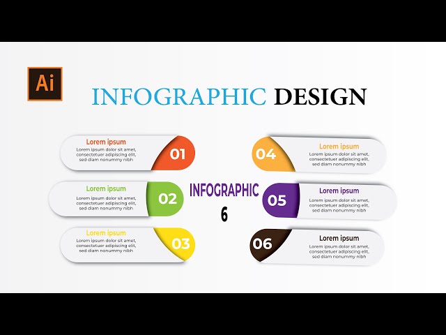 Infographic Design Tutorial  Faraz GFX Design #illustratortutorial #infographie