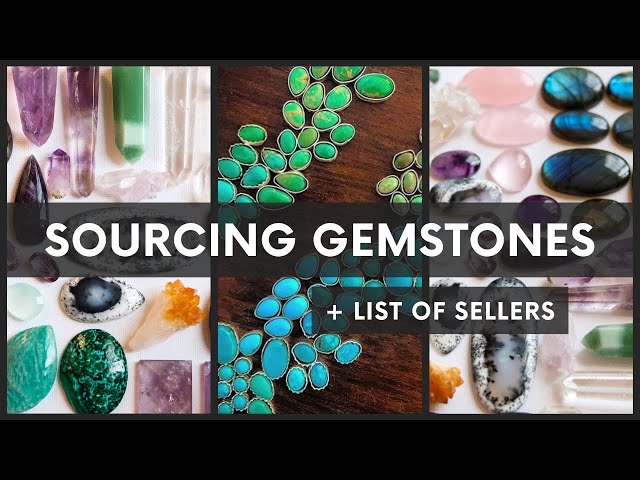 BUYING GEMSTONES: tips for sourcing gemstones online; fake crystals, scams, sustainability