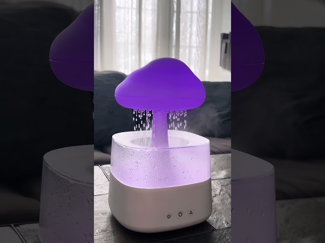 I love the rain 🌧️🌧️ #rainsounds #humidifier #asmr #whitenoise #rain #cloud