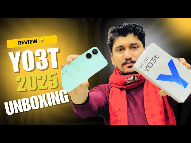 Vivo y03t Unboxing & Review