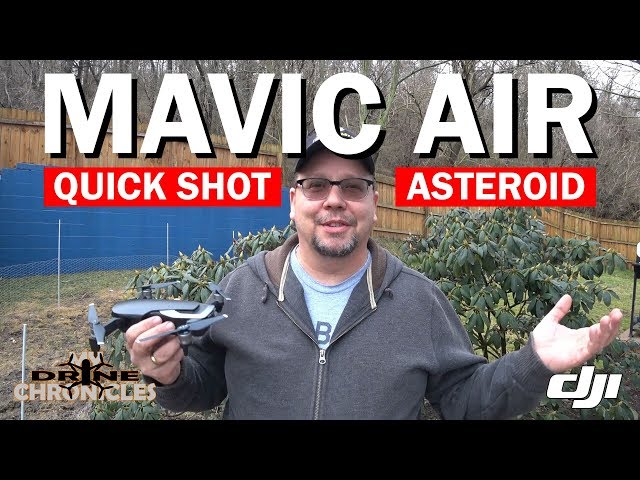 DJI Mavic Air | Asteroid Quick Shot First Attempt