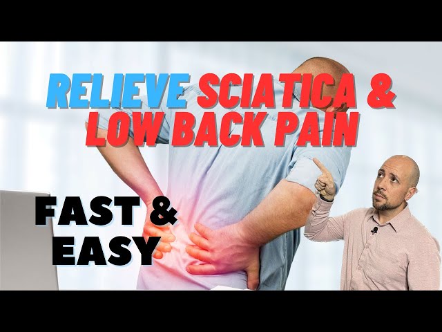 Quick and Easy Sciatica and Low Back Pain Relief home Stretch and Strength | Dr. Matthew Posa