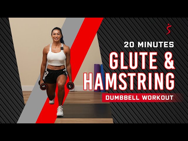 20-Minute Dumbbell Workout to Tone Glutes & Hamstrings | Get Ready to Feel the Burn!