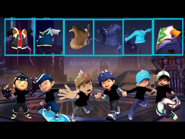 Bermain game mencocokkan baju elemental Boboiboy galaxy kuasa satu|part11