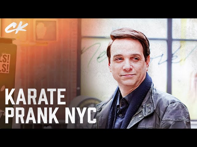 Karate Prank NYC | Cobra Kai (Ralph Macchio, William Zabka)