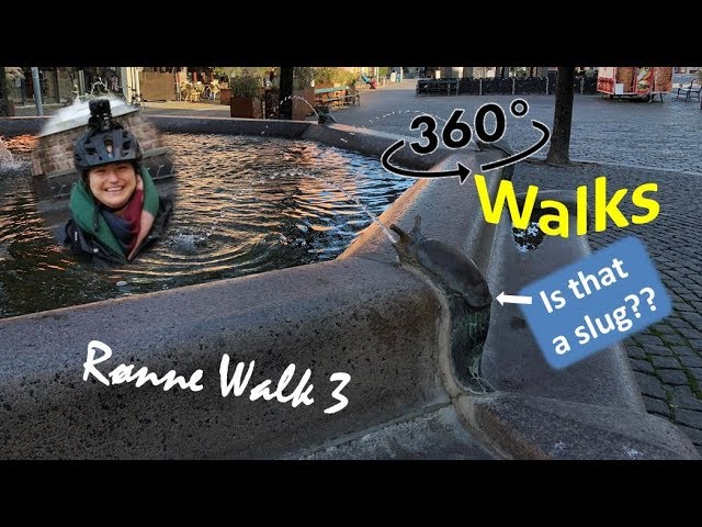 360 video walking tours I Rønne Town Walk 4 I Bornholm Denmark