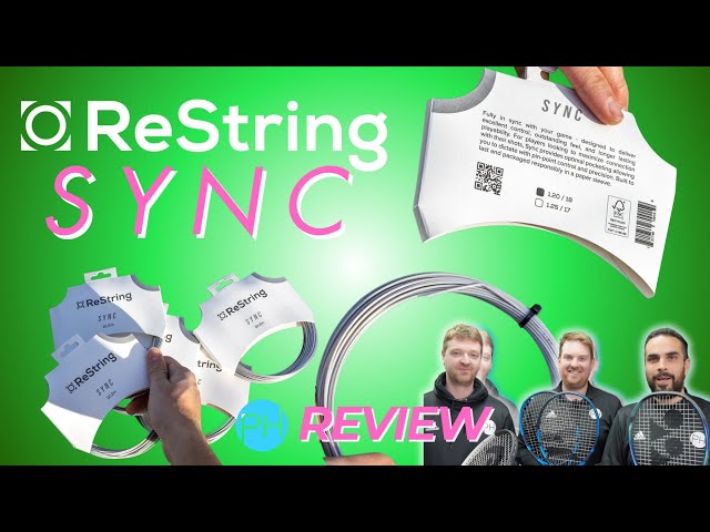 REVIEW: ReString SYNC! | Is it the best NEW Tennis String of 2024?? | Coaches Review