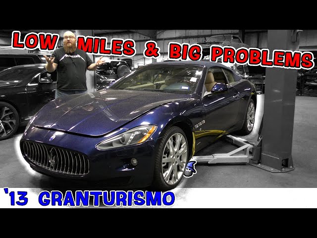 Low miles car should be golden, right? Not on this '13 Maserati GranTurismo! CAR WIZARD explains why