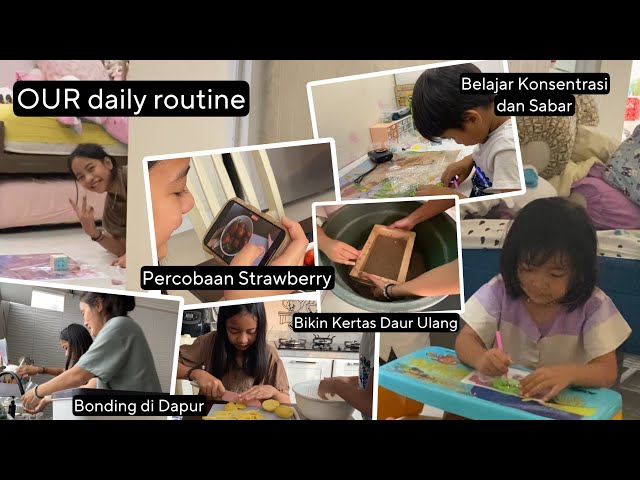 Daily Routine | Asyiknya Bonding dengan Anak di Dapur