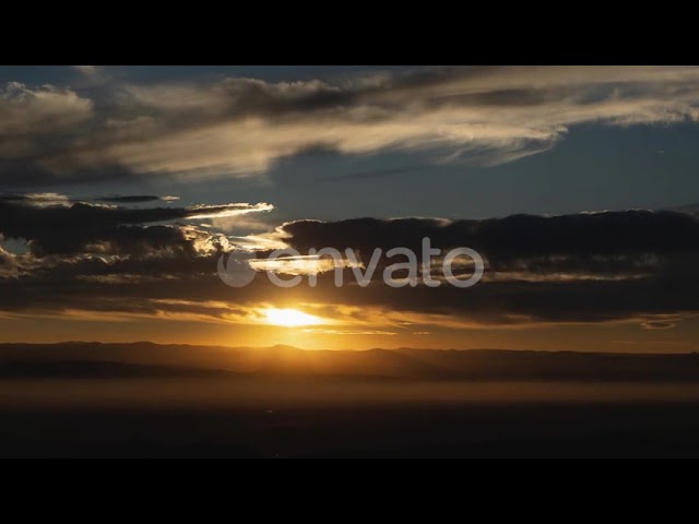 Brilliant Sunrise with Clouds Timelapse, Nature Stock Footage ft  sunrise & cloud   Envato Elements