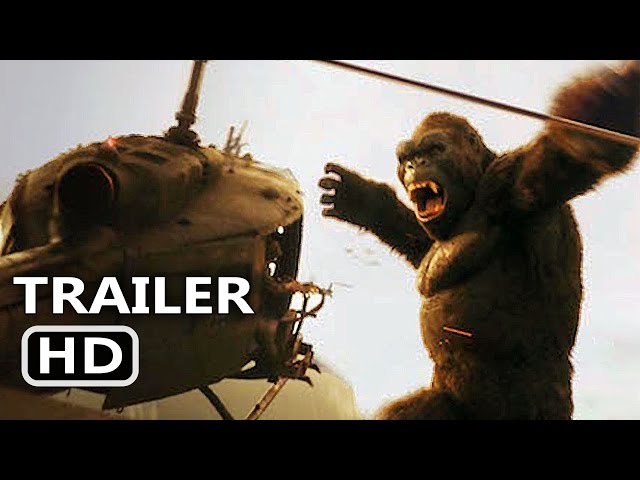 KING KONG 360° VR Trailer (2017) Helicopter Crash Movie Scene HD