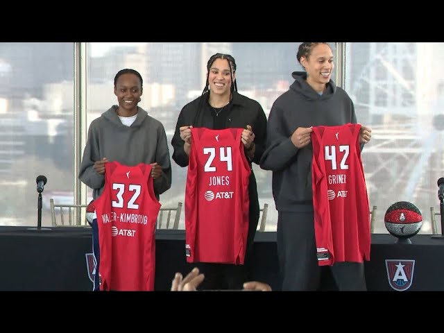 Atlanta Dream introduces star trio ahead of 2025 WNBA season