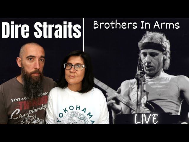 Dire Straits - Brothers In Arms [LIVE] (REACTION) with my wife