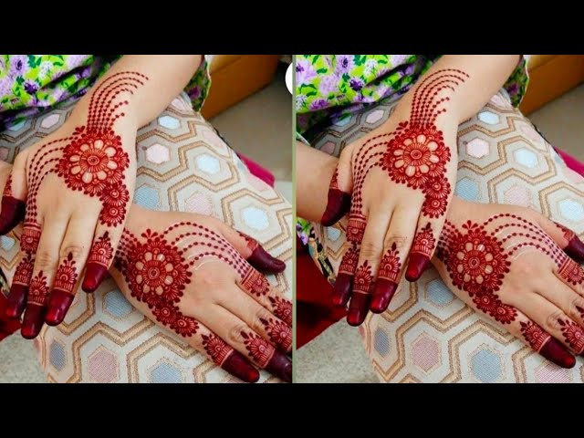 Holi & Eid Special Mehndi Design| Wedding Special Mehndi Design| New Back Hand Mehndi Design in 2025