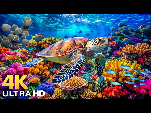 Dive Into the Mesmerizing Underwater Realm-Marvel at Sea Animal in The Best 4K ULTRA HD Aquarium #12