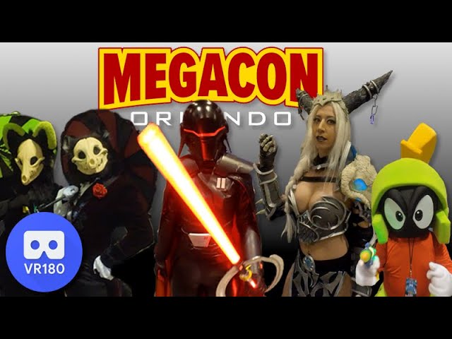 Megacon Orlando 2022 Part 01 VR180 (Quest 2)