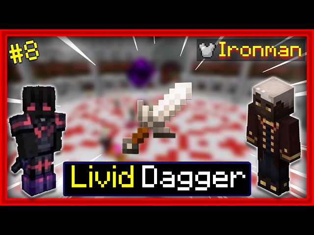 Finally Livid dagger ( Ironman Episode  #8)Fakepixel Skyblock.