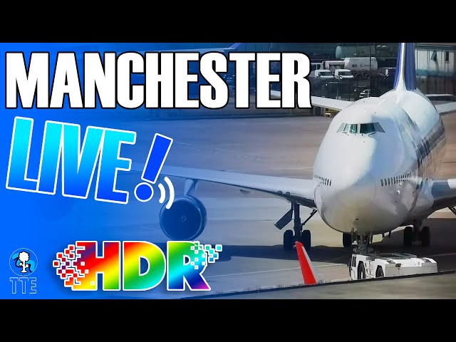 FIRST HDR Manchester Airport Live! x2 Atlas Air Boeing 747's! #planespotting #manchesterairportlive