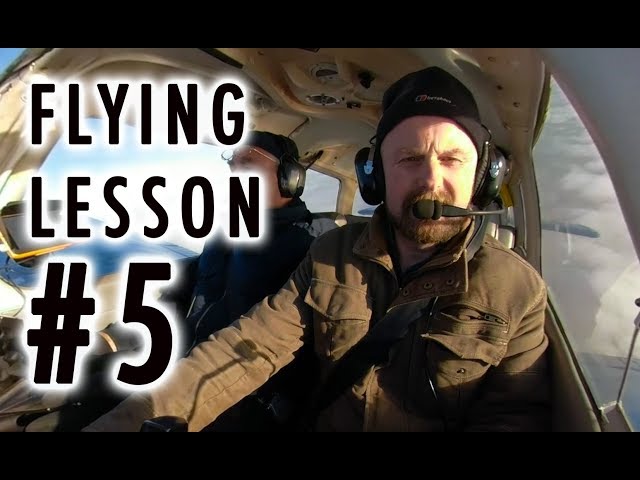 Flying lesson #5 - cold, winter's morning -  360° VR