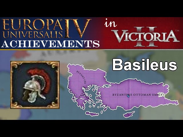 EU4 Achievements in Victoria 2: Basileus