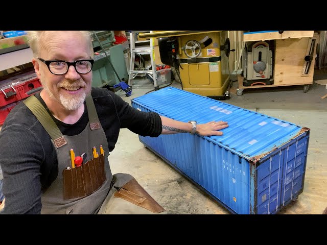 Adam Savage's One Day Builds: Miniature Shipping Container!