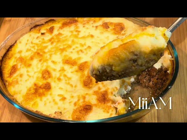 Hachis Parmentier la véritable recette française avec une purée onctueuse et légère