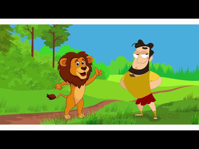 The Man and The Lion - Moral Story