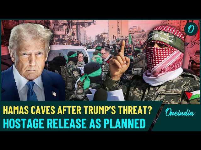 Hamas Agrees To Release Israeli Hostages As Planned| Trump’s ‘Hell Will Break Loose’ Warning Scare?