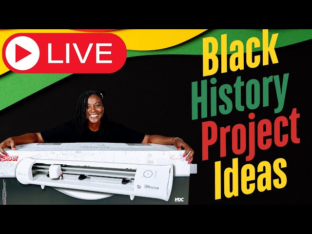 Live: Black History Project Ideas with Siser Romeo: How to Do Text on Path In Leonardo Design Studio