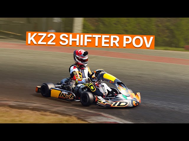 My first time on an INTREPID KZ SHIFTER KART (Full Onboard TM R2)