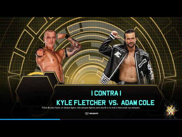 KYLE FLETCHER VS ADAM COLE | TORNEO FORBIDDEN DOOR | OCTAVOS | WWE, AEW, NJPW, CMLL, TNA