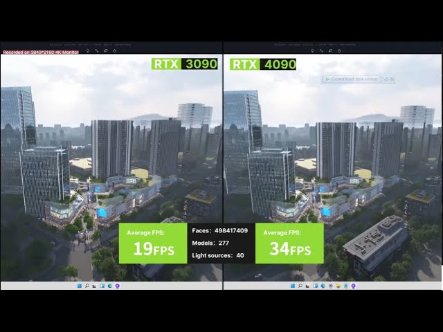 RTX 4090 Review   Faster design, 3D rendering, animation with D5 Render