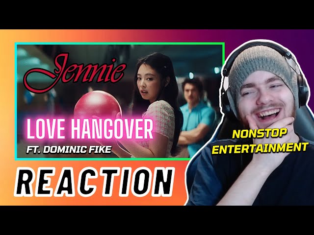 JENNIE (제니) ft. Dominic Fike 'Love Hangover' M/V | REACTION